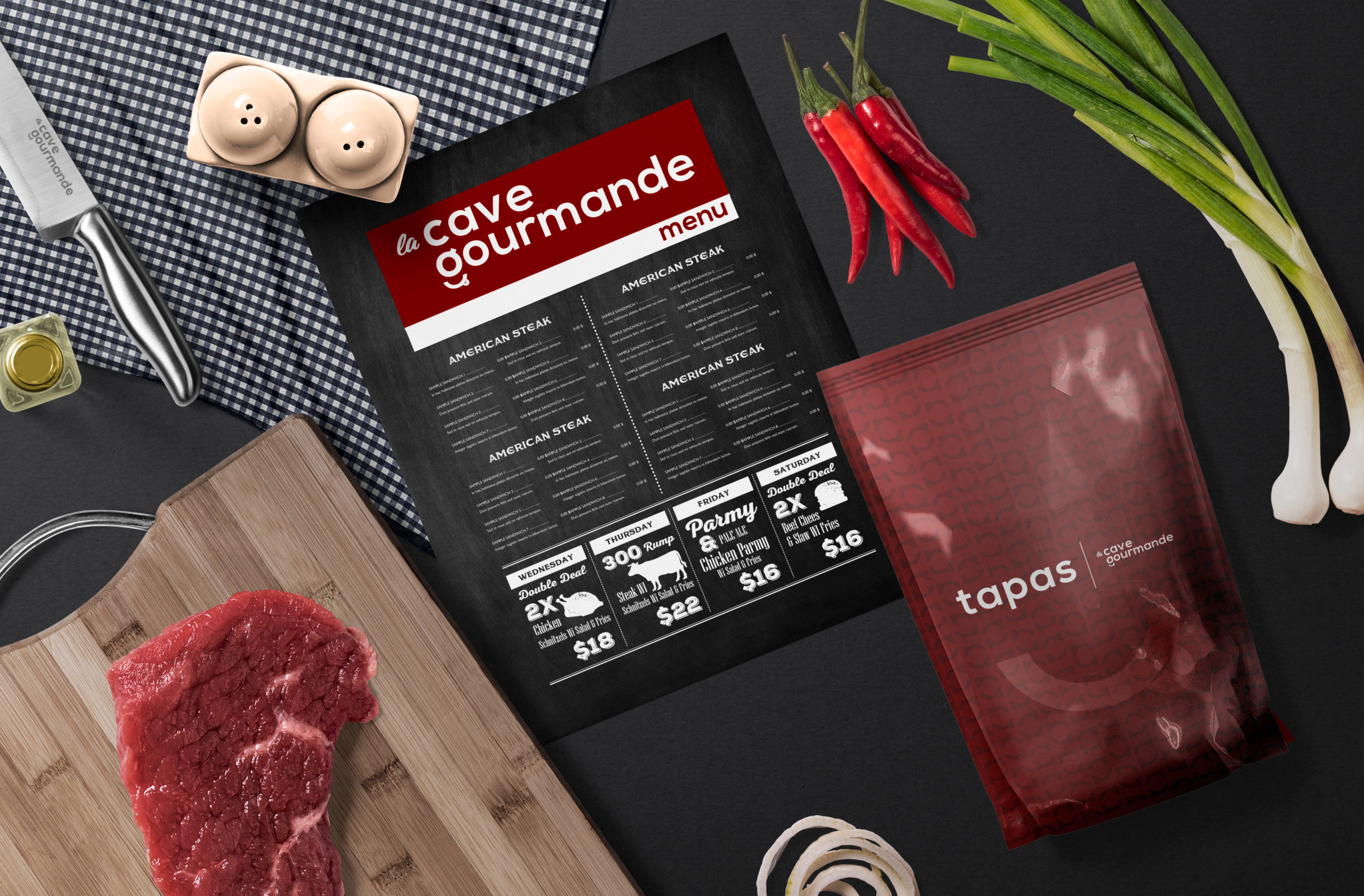 La Cave Gourmande — identité de marque, visuel 7